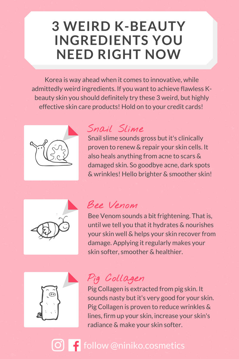 3 Weird K Beauty Ingredients You Need Right Now