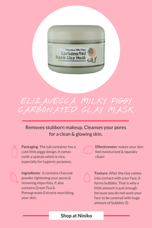 Elizavecca Milky Piggy Infographic