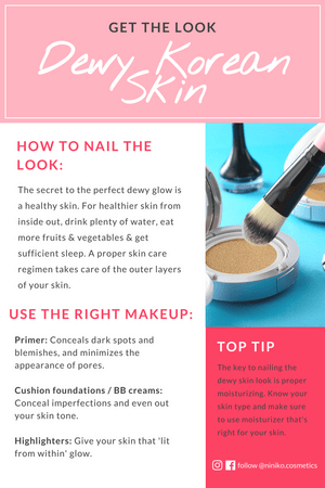Get Look Dewy Korean Skin