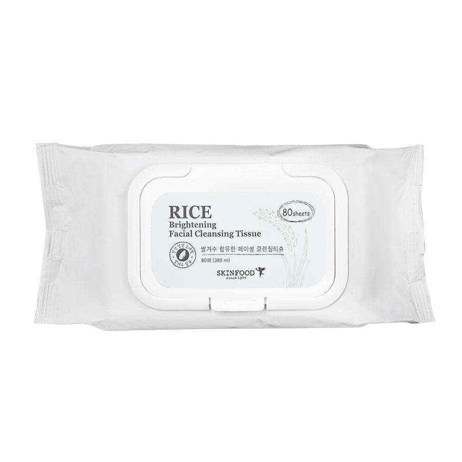 Skinfood Rice Brightening Facial Cleansing Tissue